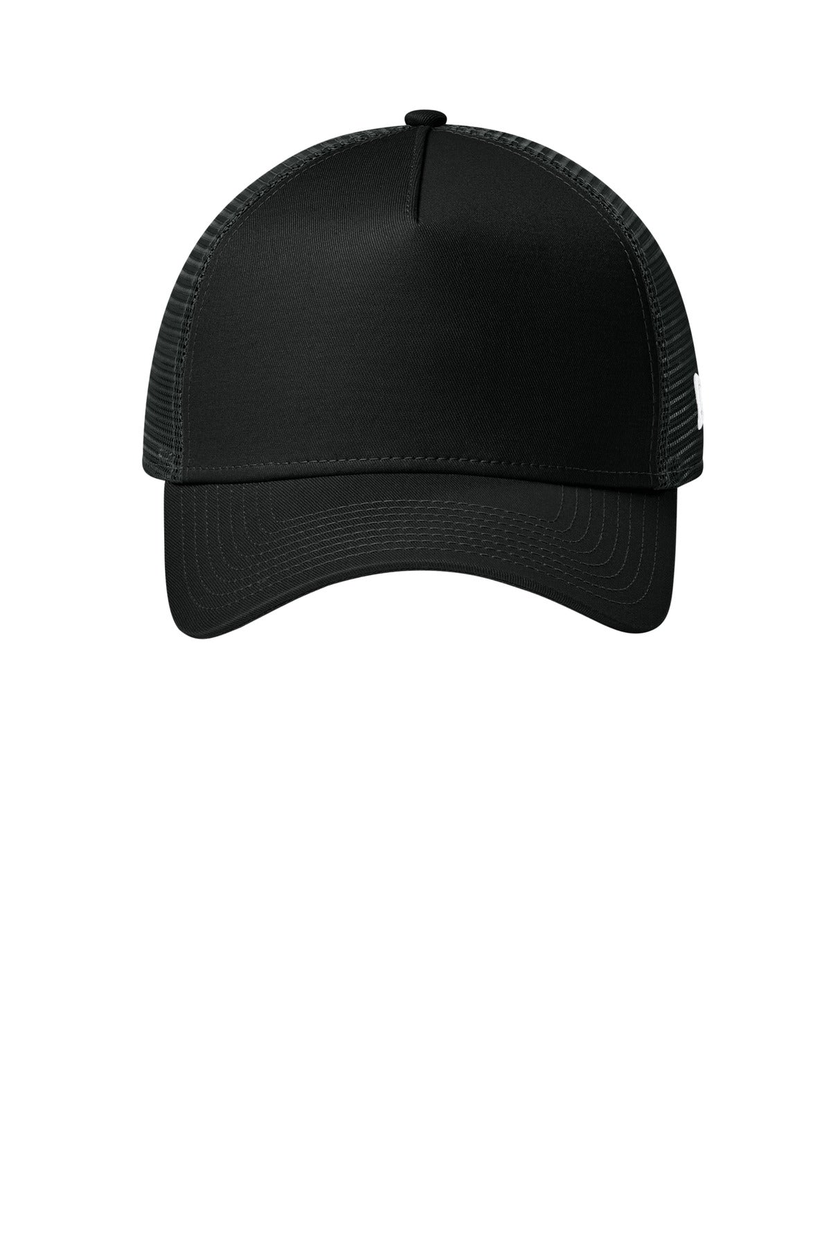 Custom Embroidered New Era Caps in Flag Black/ Black