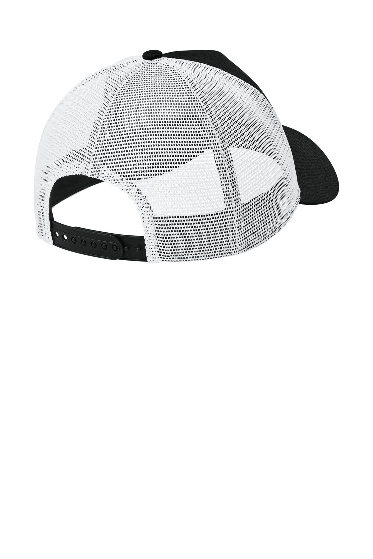Custom Embroidered New Era Caps in Flag Black/ White