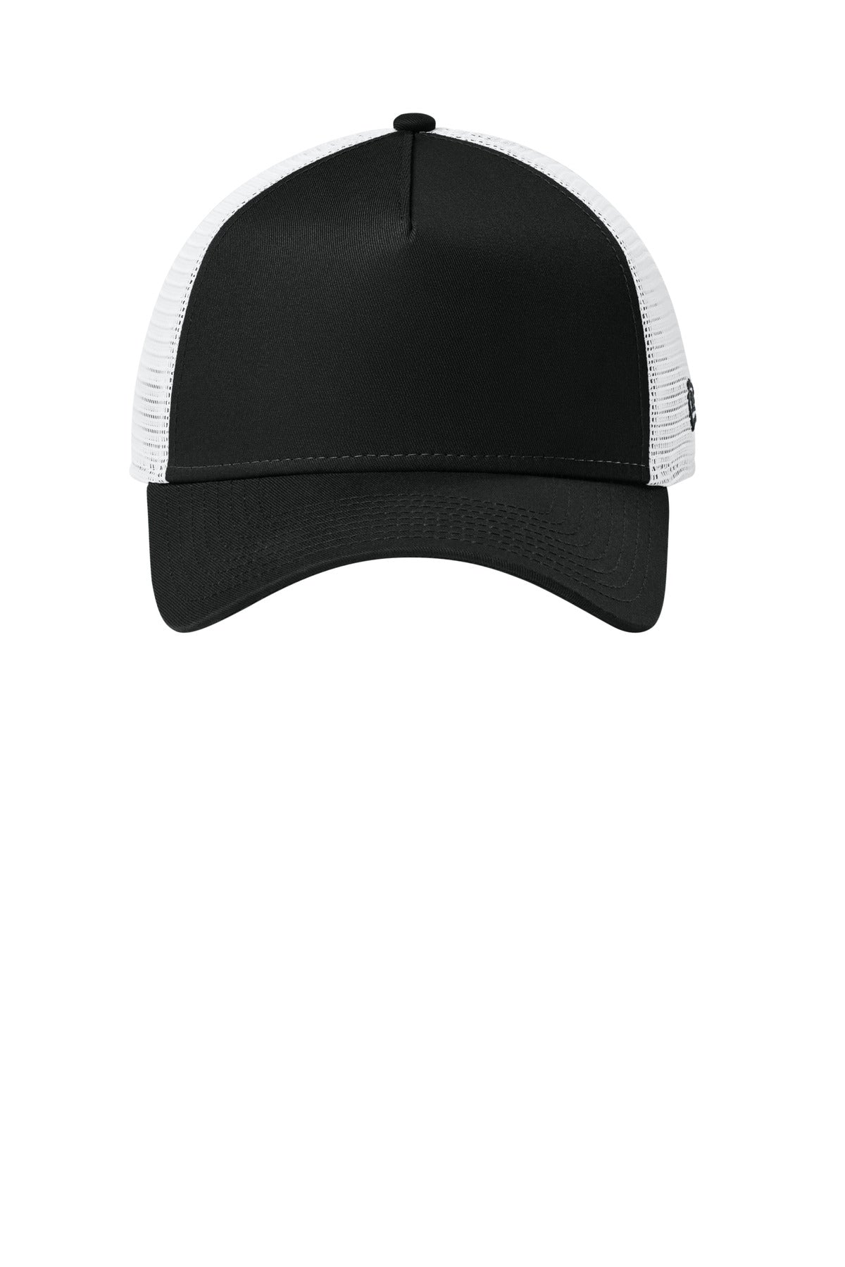 Custom Embroidered New Era Caps in Flag Black/ White
