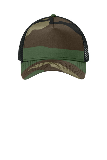 Custom Embroidered New Era Caps in Flag Camo/ Black