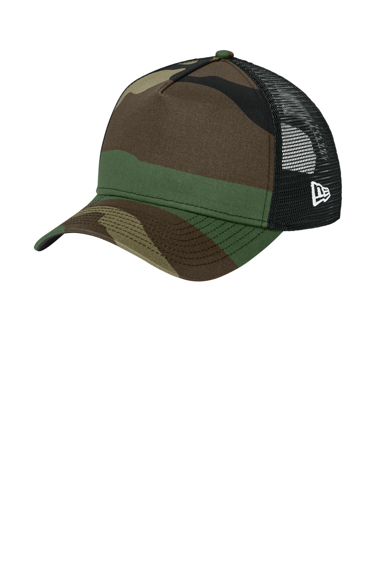Custom Embroidered New Era Caps in Flag Camo/ Black