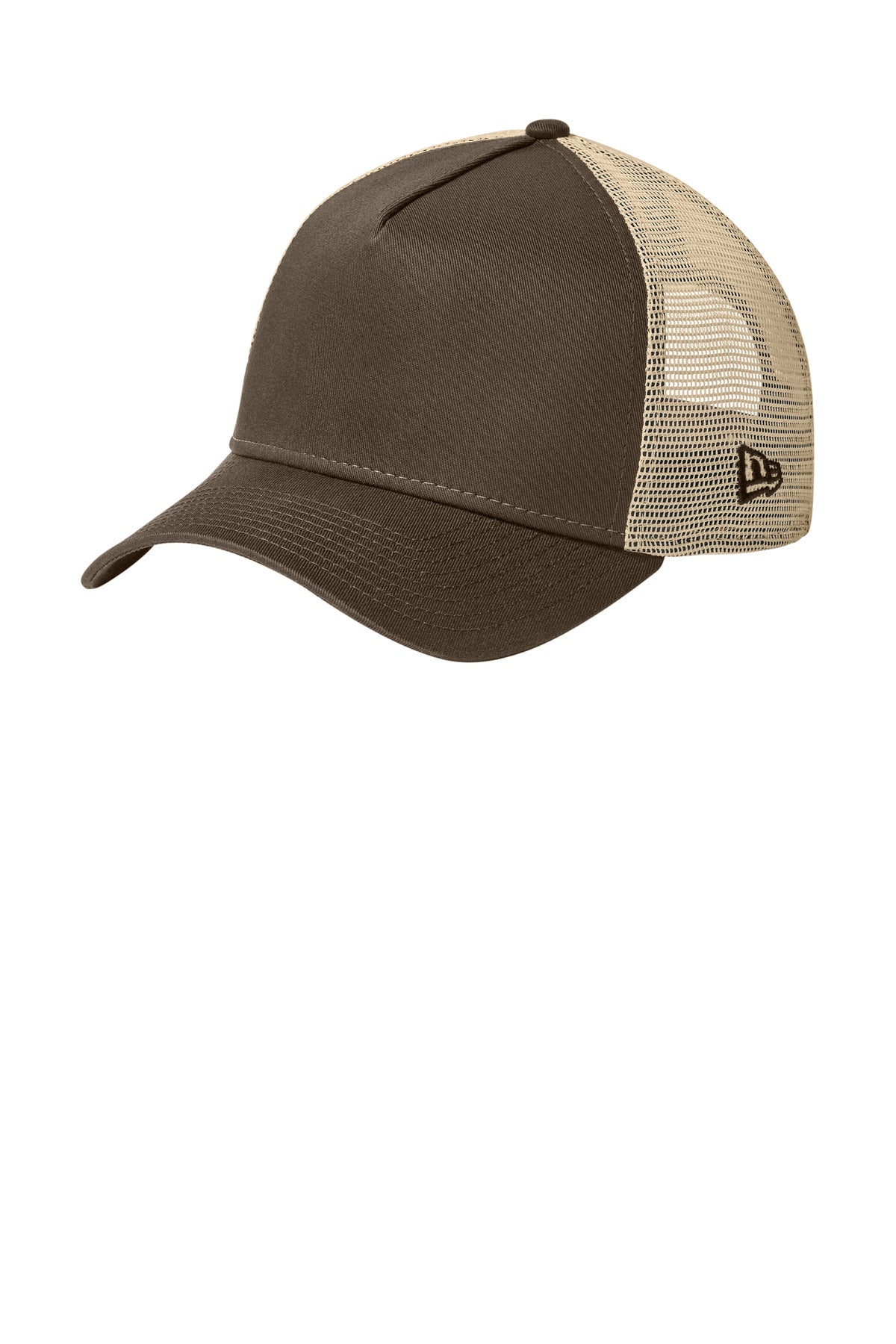 Custom Embroidered New Era Caps in Flag Chocolate/ Khaki