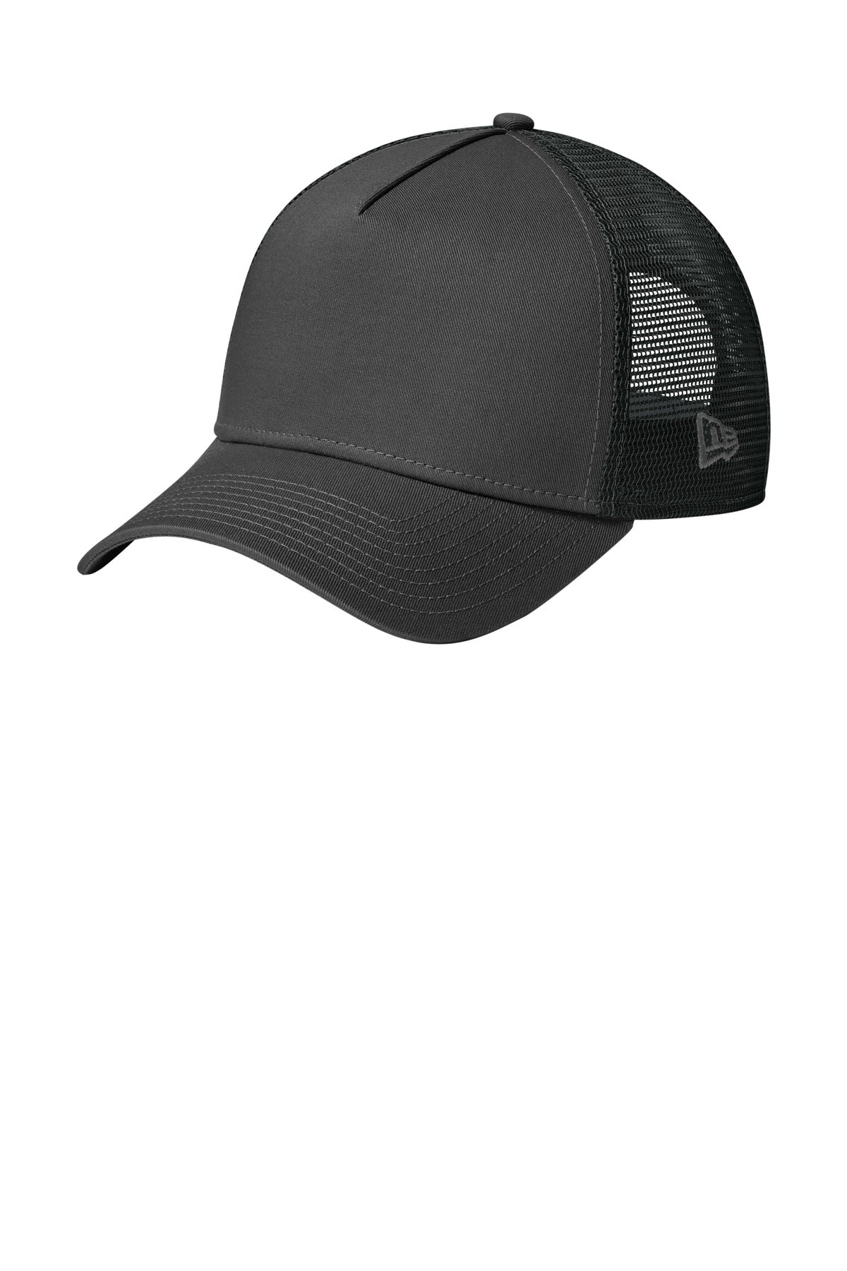 Custom Embroidered New Era Caps in Flag Graphite/ Black