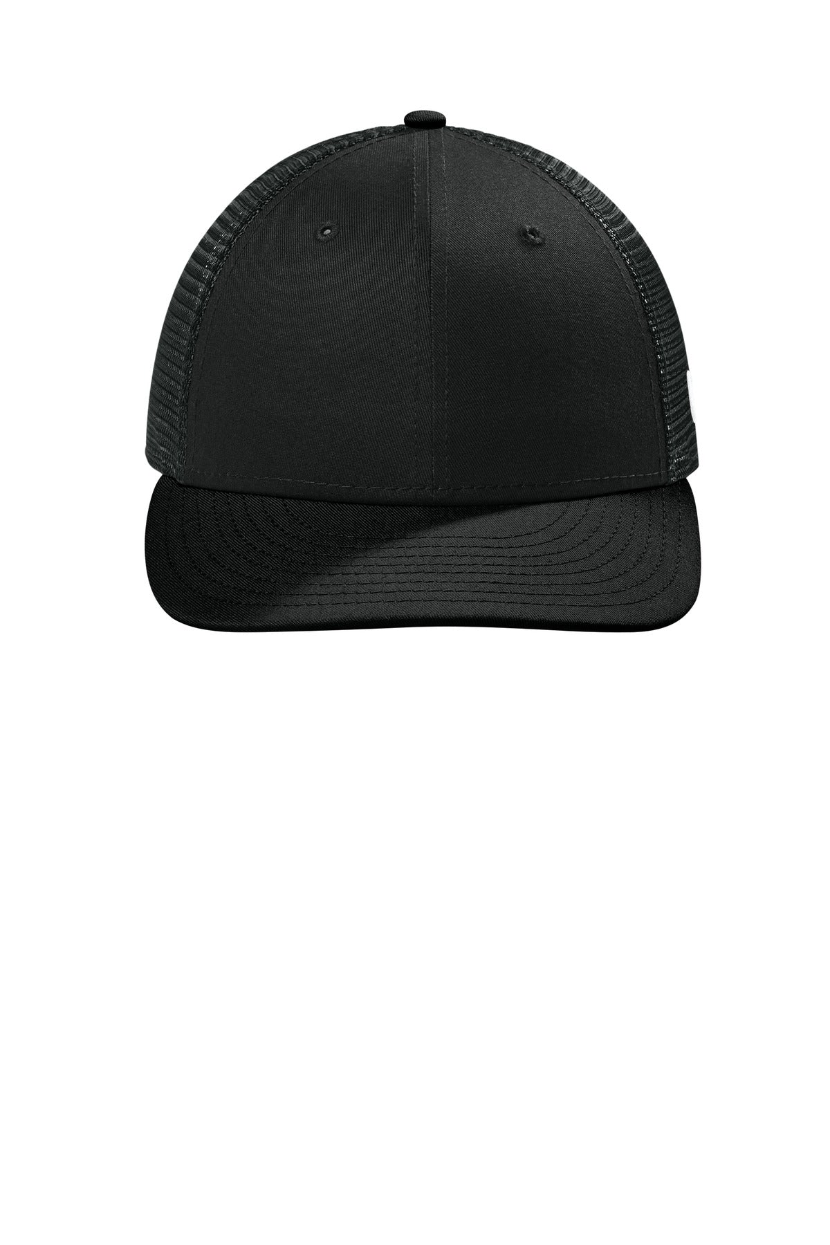 Custom Embroidered New Era Caps in Flag Black