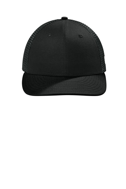 Custom Embroidered New Era Caps in Flag Black