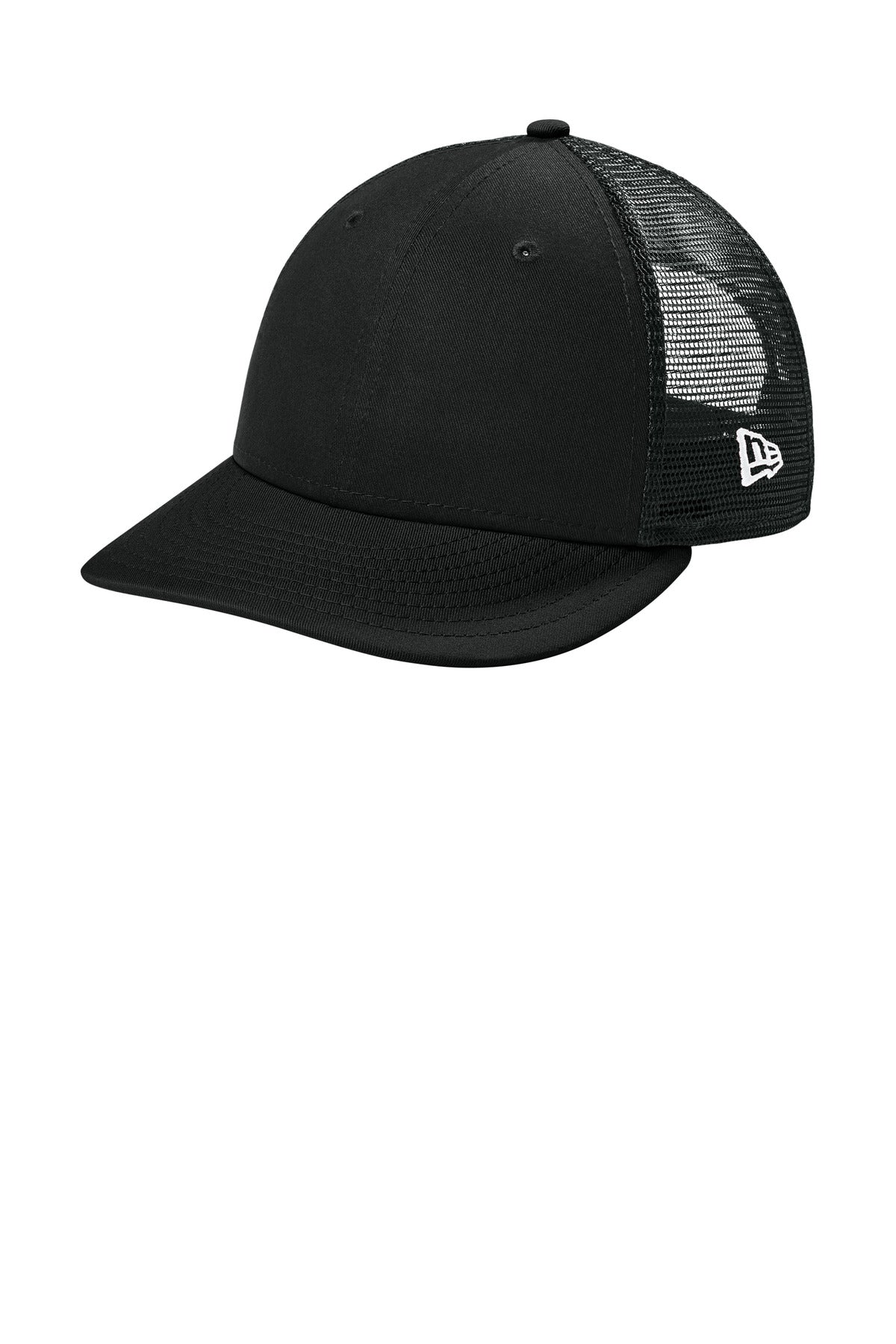 Custom Embroidered New Era Caps in Flag Black