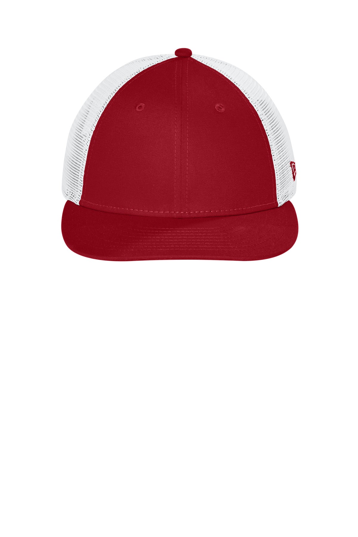 Custom Embroidered New Era Caps in Flag Scarlet/ White