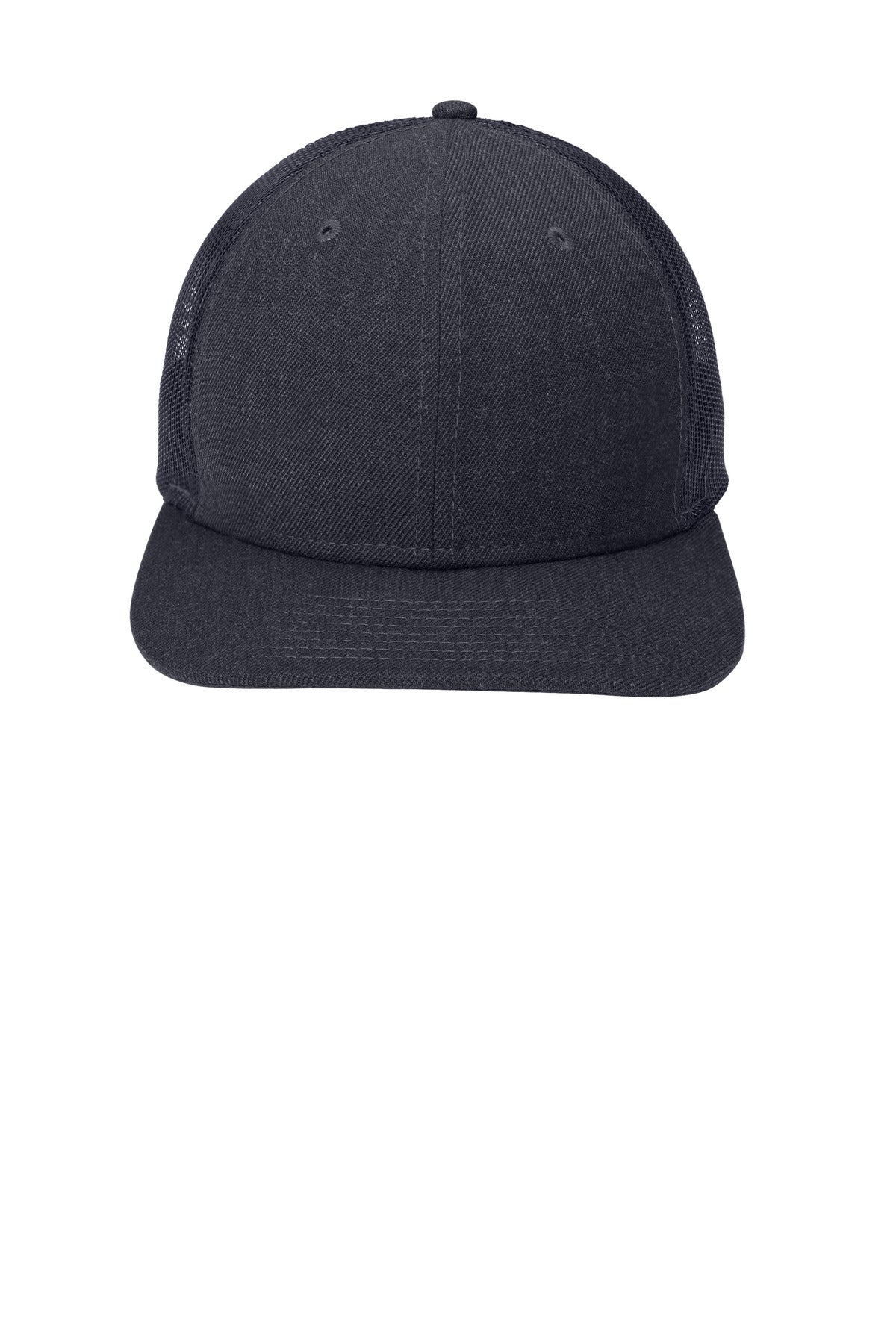 Custom Embroidered New Era Caps in Heather Navy/ Navy