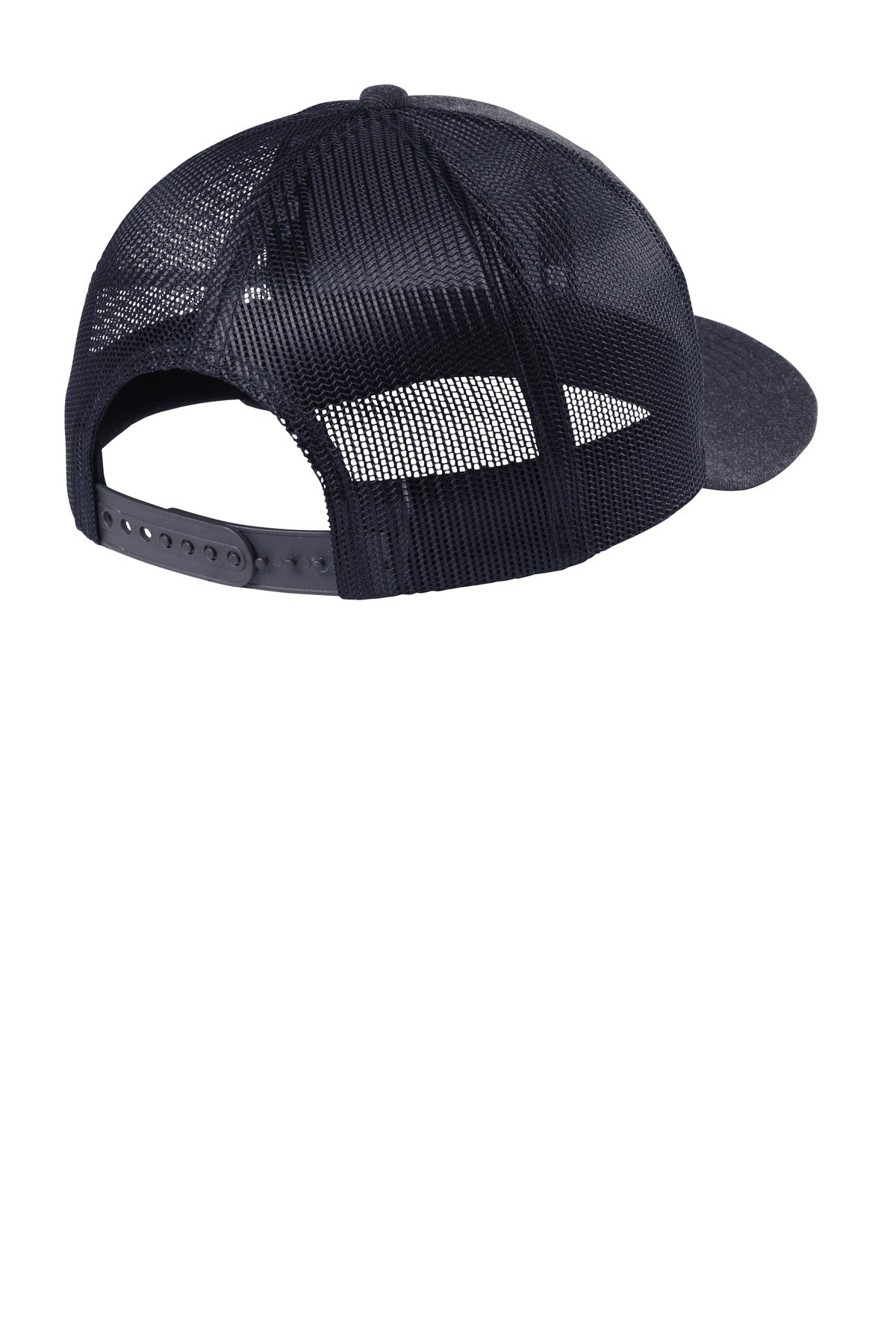 Custom Embroidered New Era Caps in Heather Navy/ Navy