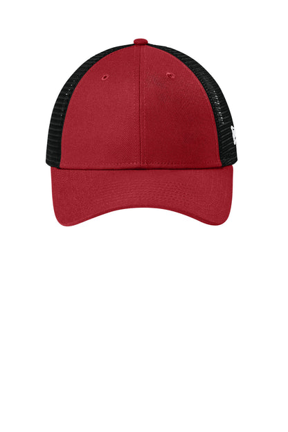 Custom Embroidered New Era Caps in Flag Scarlet