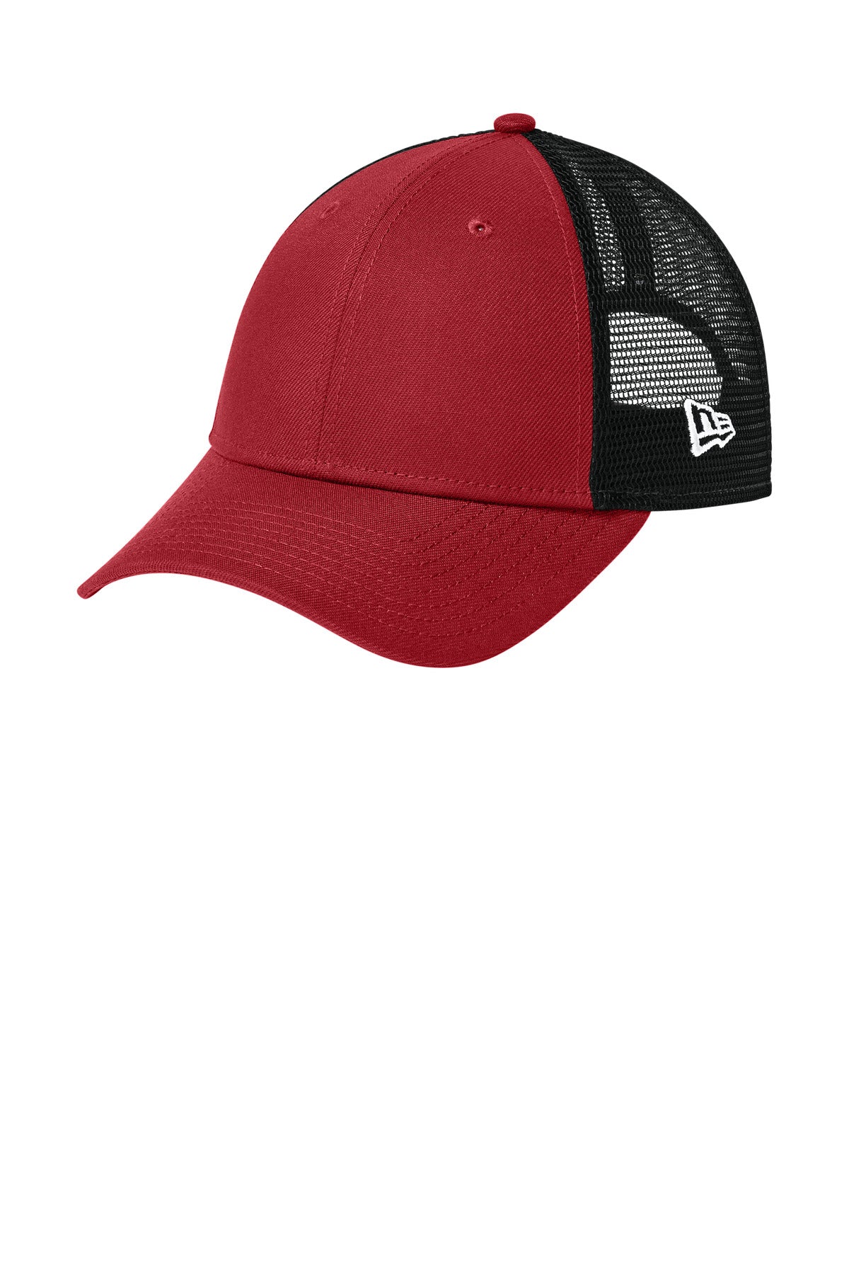 Custom Embroidered New Era Caps in Flag Scarlet