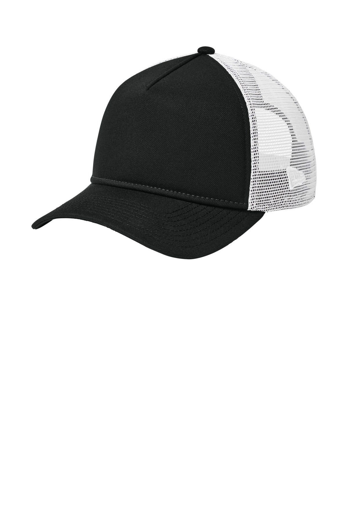 Custom Embroidered New Era Caps in Flag Black/ White