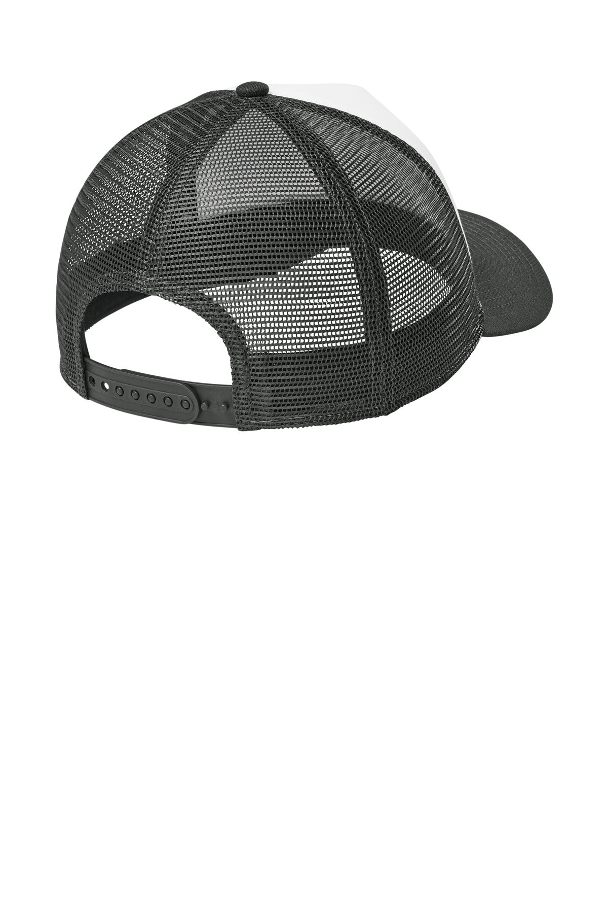 Custom Embroidered New Era Caps in Flag White/ Graphite/ Graphite