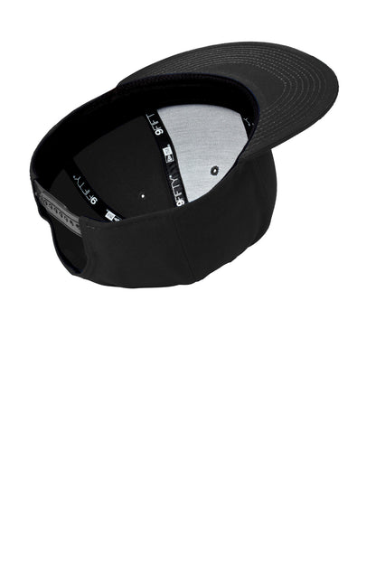 New Era Standard Fit Flat Bill Snapback Cap NE4020