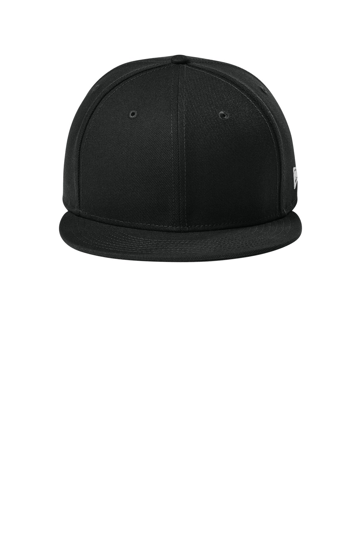 Custom Embroidered New Era Caps in Flag Black