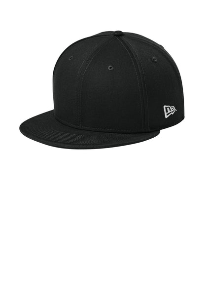 Custom Embroidered New Era Caps in Flag Black