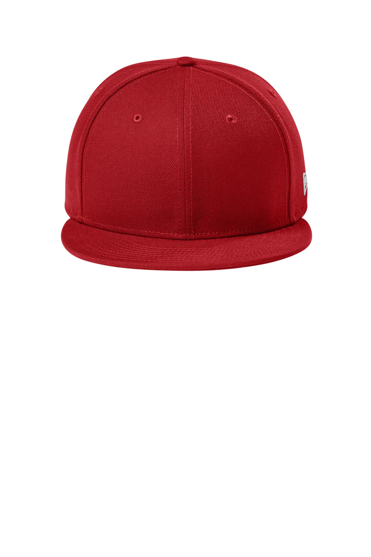 Custom Embroidered New Era Caps in Flag Scarlet