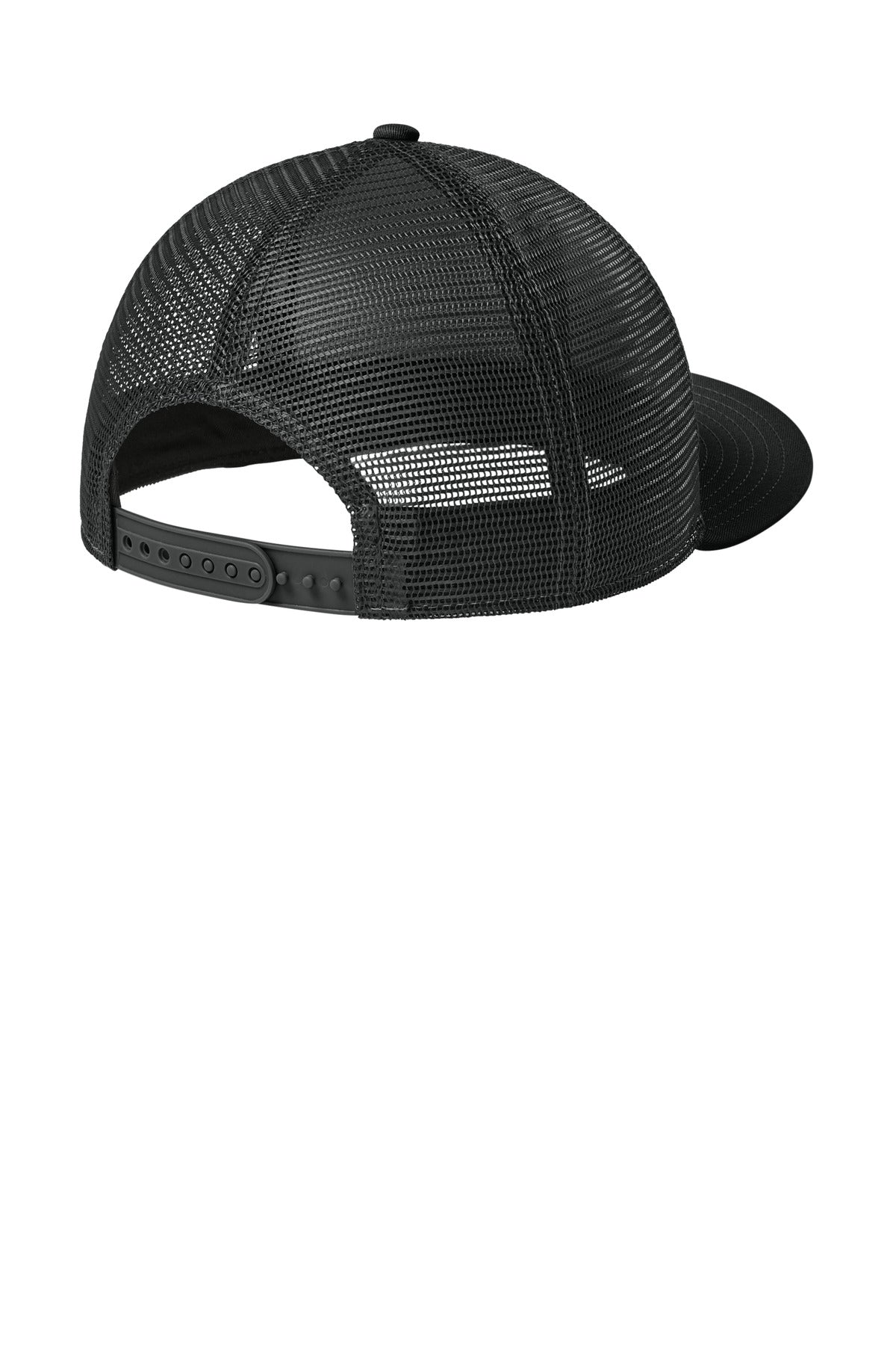 Custom Embroidered New Era Caps in Flag Black/ Black