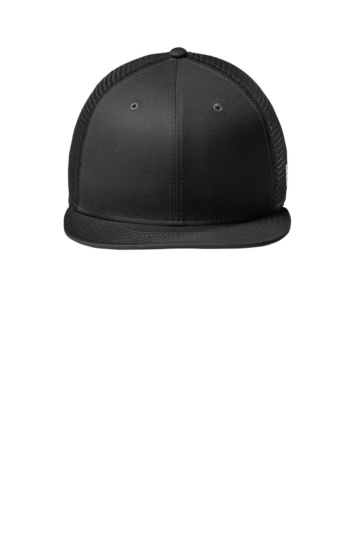 Custom Embroidered New Era Caps in Flag Black/ Black