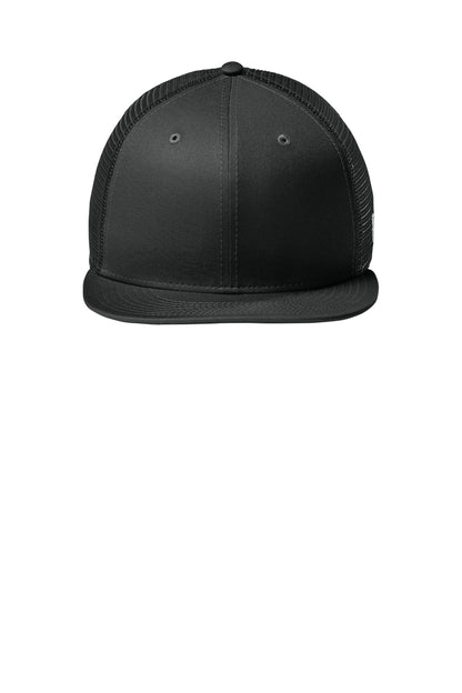 Custom Embroidered New Era Caps in Flag Black/ Black