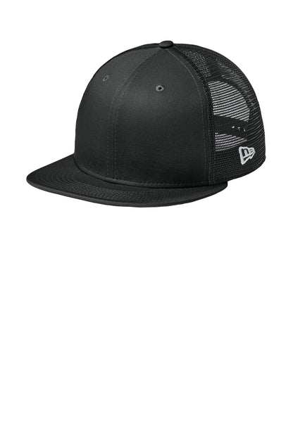 Custom Embroidered New Era Caps in Flag Black/ Black