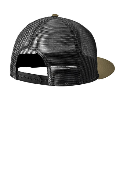 Custom Embroidered New Era Caps in Olive/ Black