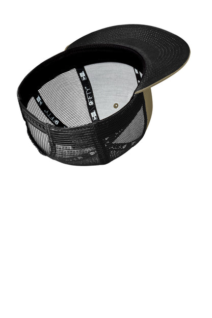 Custom Embroidered New Era Caps in Olive/ Black