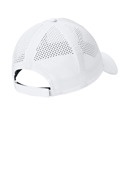 Custom Embroidered New Era Caps in Flag White
