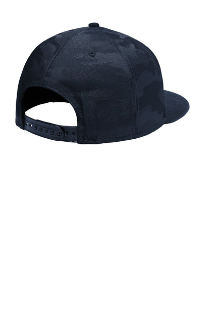 New Era  Camo Flat Bill Snapback Cap NE407