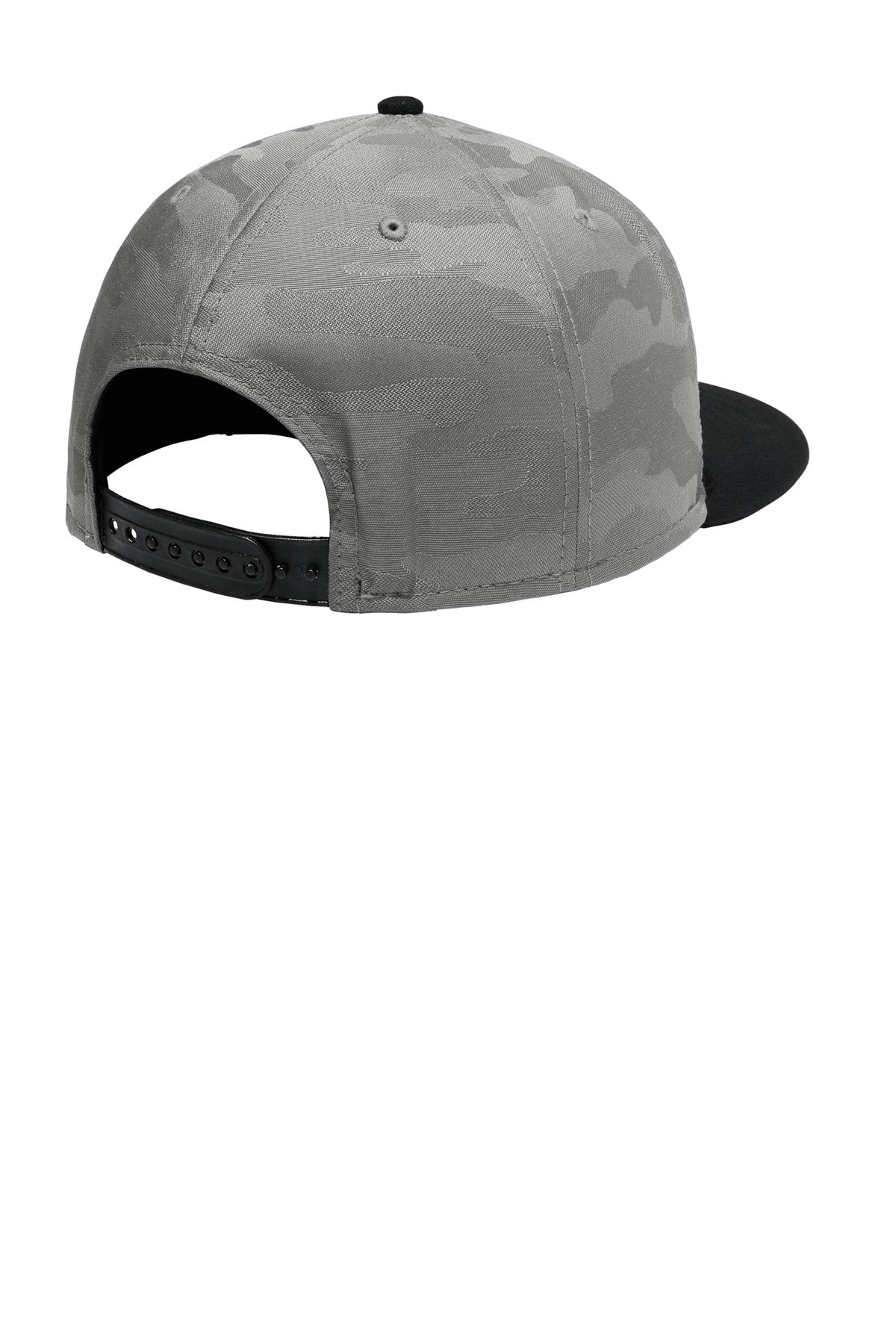 New Era  Camo Flat Bill Snapback Cap NE407