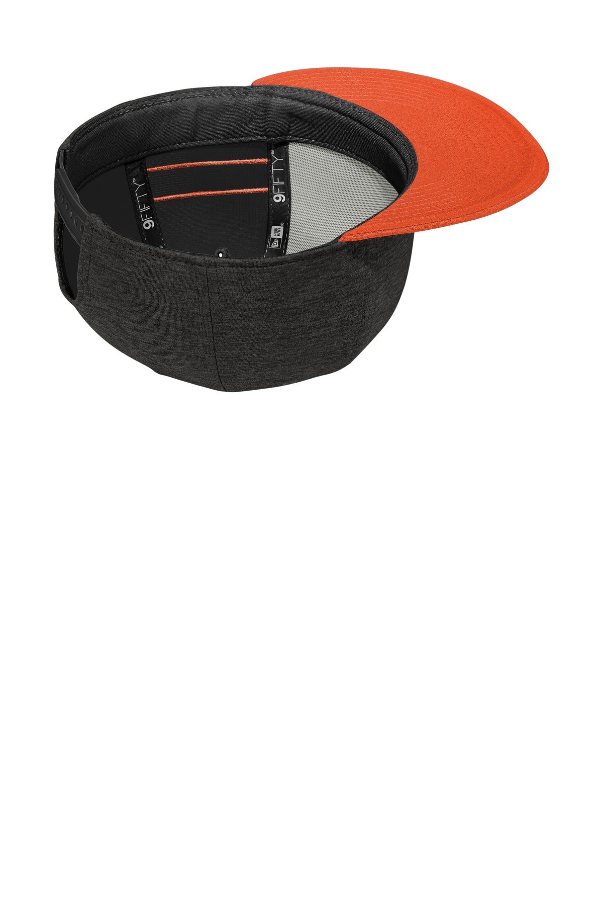 New Era  Shadow Heather Striped Flat Bill Snapback Cap NE408