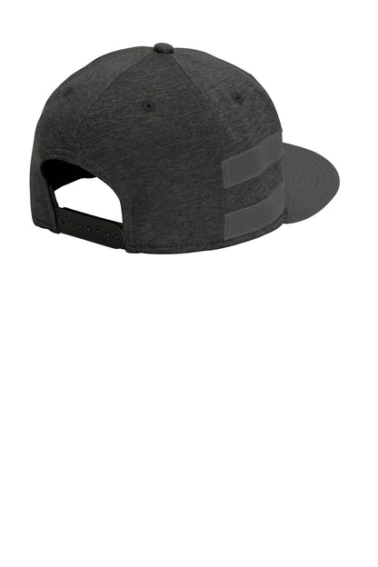 New Era  Shadow Heather Striped Flat Bill Snapback Cap NE408