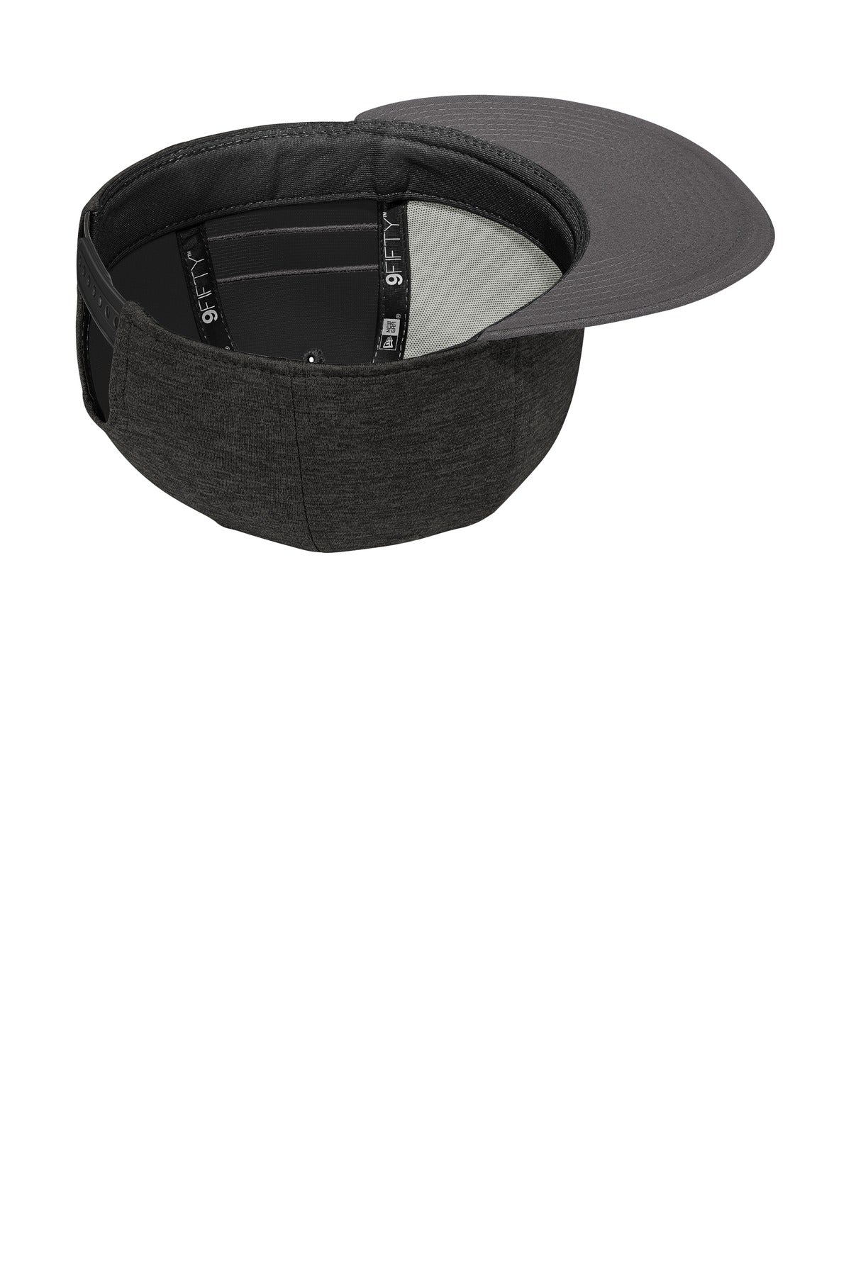 New Era  Shadow Heather Striped Flat Bill Snapback Cap NE408