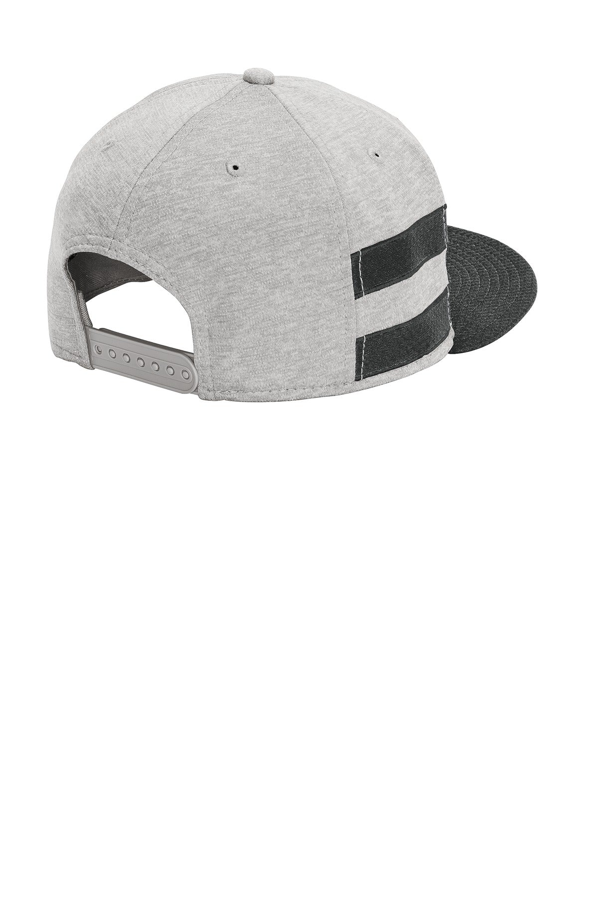 New Era  Shadow Heather Striped Flat Bill Snapback Cap NE408