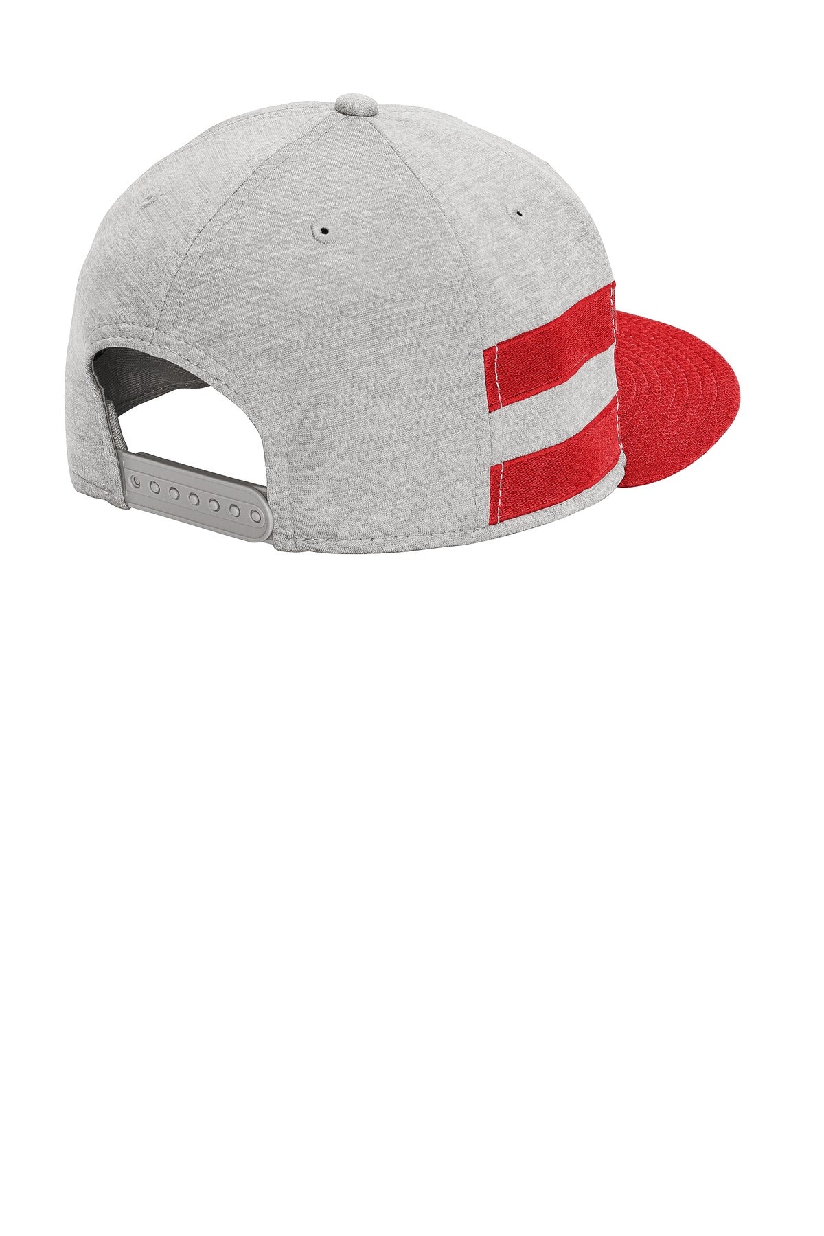 New Era  Shadow Heather Striped Flat Bill Snapback Cap NE408