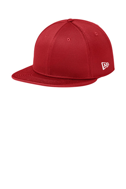 Custom Embroidered New Era Caps in Flag Scarlet