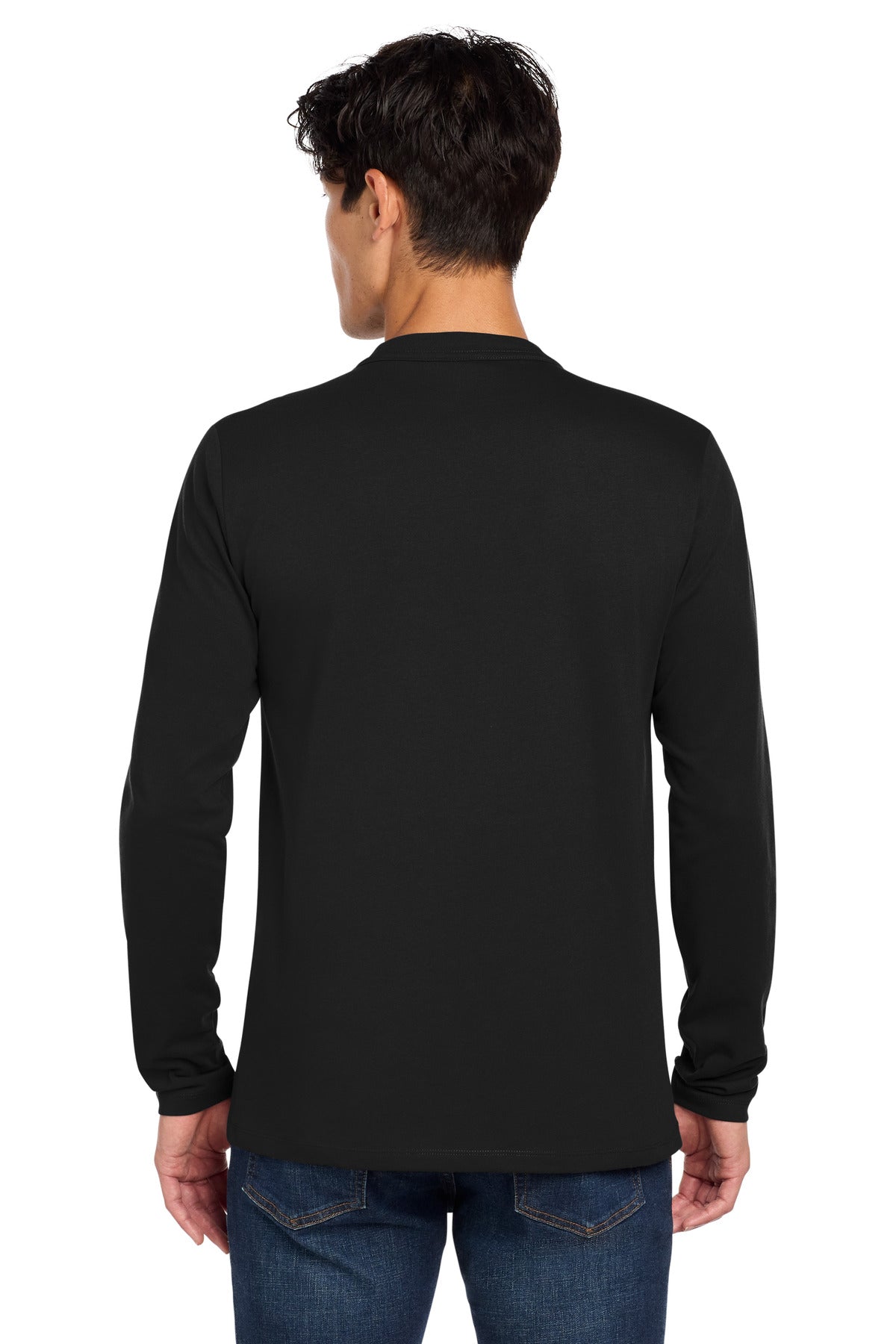 Custom Embroidered New Era T-Shirts  in Black