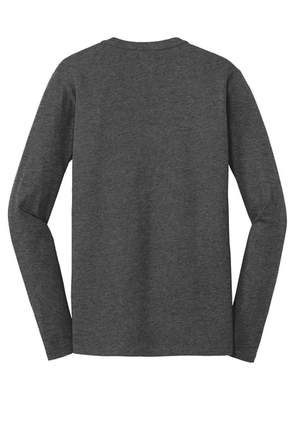 Custom Embroidered New Era T-Shirts  in Black Heather