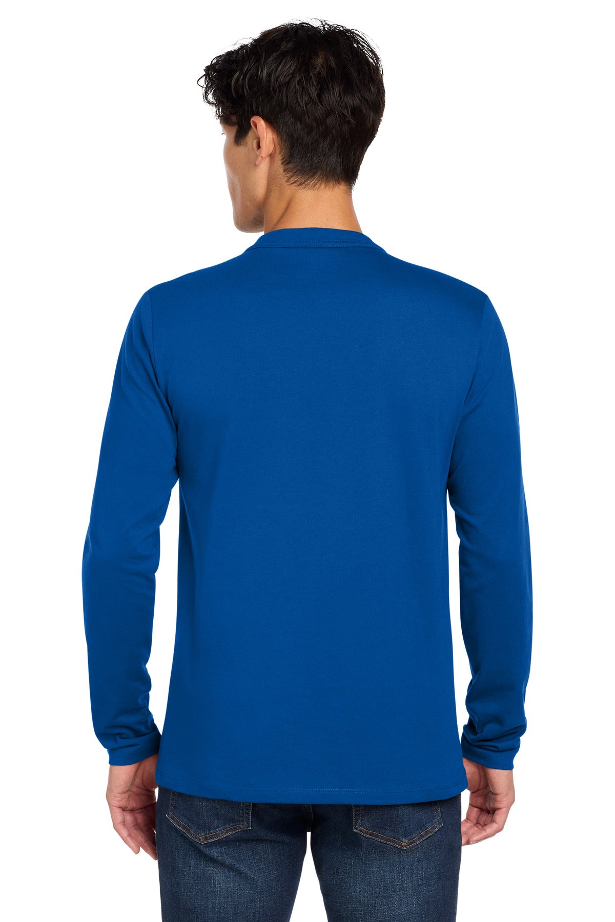 Custom Embroidered New Era T-Shirts  in Royal