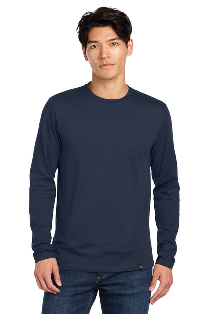 Custom Embroidered New Era T-Shirts  in True Navy