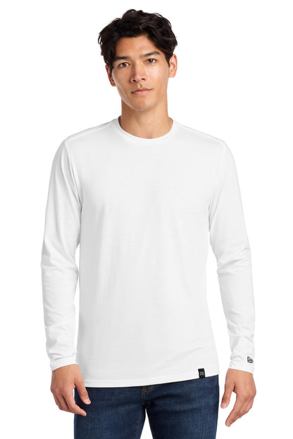 Custom Embroidered New Era T-Shirts  in White