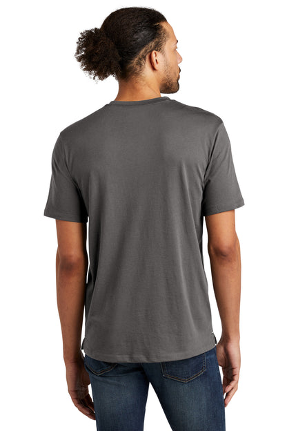 Custom Embroidered New Era  Heritage Blend Varsity Tee. NEA107,Graphite/ Light Graphite Twist