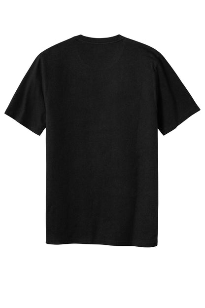 Custom Embroidered New Era T-Shirts  in Black Solid
