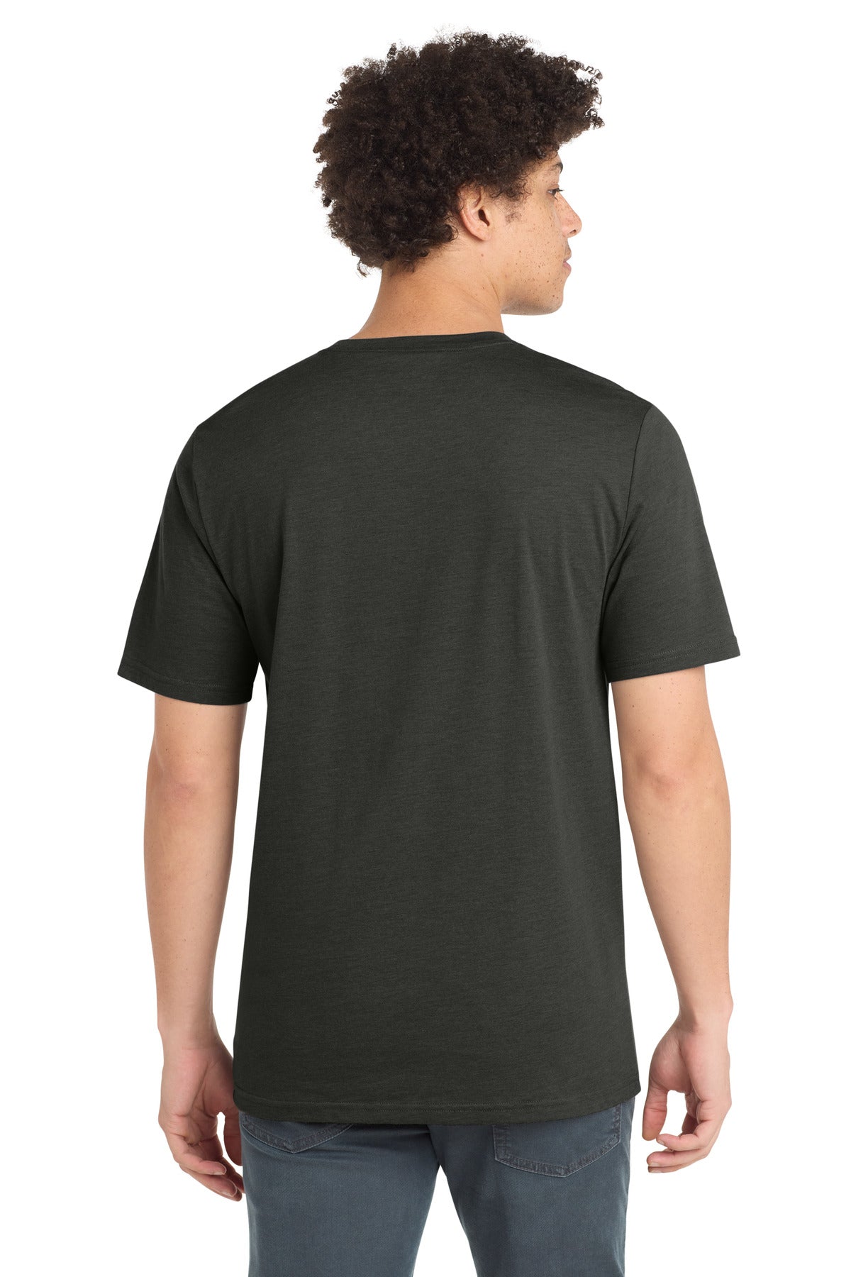 Custom Embroidered New Era T-Shirts  in Graphite