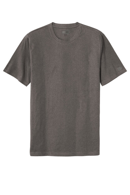 Custom Embroidered New Era T-Shirts  in Shadow Grey