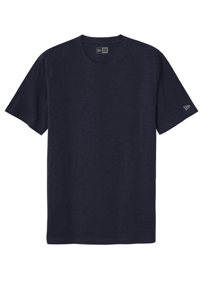 Custom Embroidered New Era T-Shirts  in True Navy