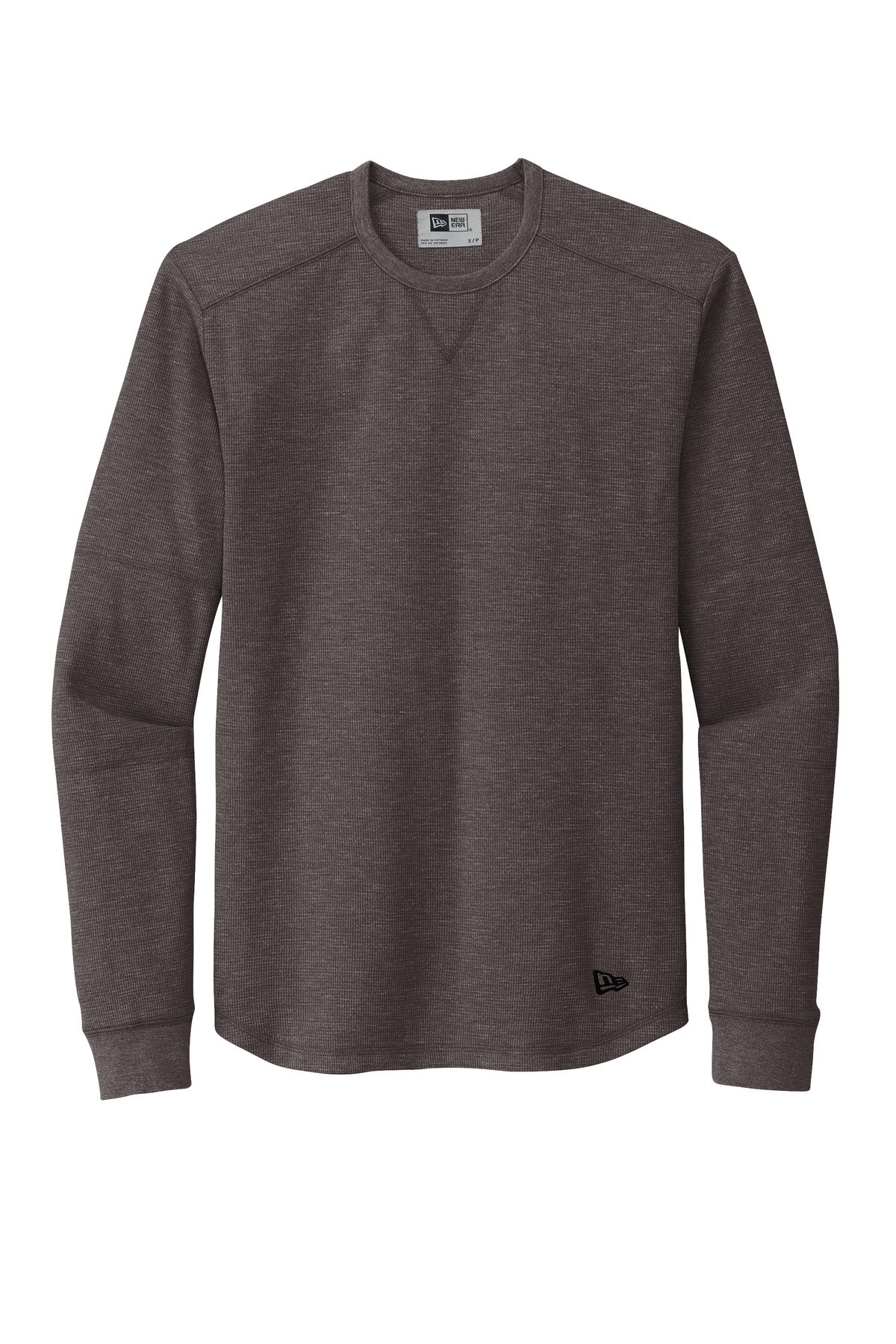 Custom Embroidered New Era T-Shirts  in Black Heather