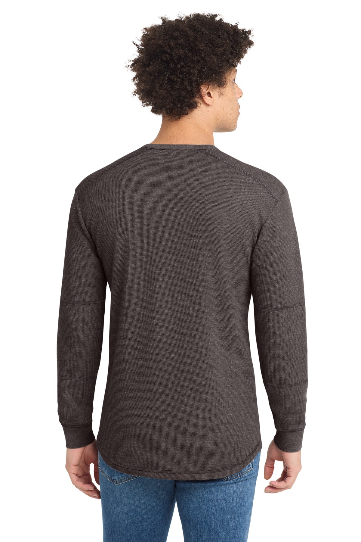 Custom Embroidered New Era T-Shirts  in Black Heather