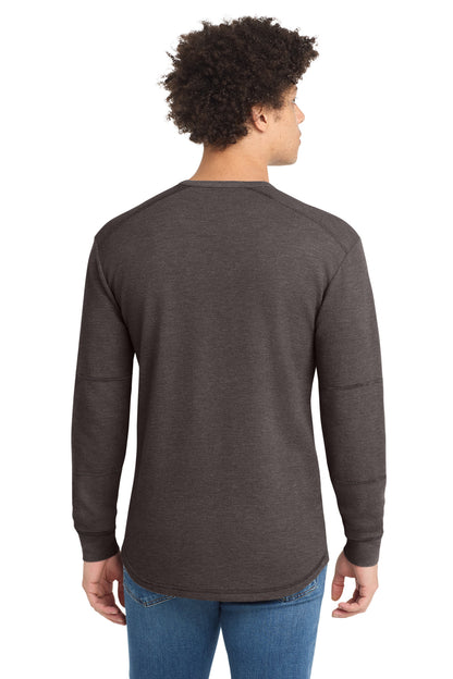 Custom Embroidered New Era T-Shirts  in Black Heather
