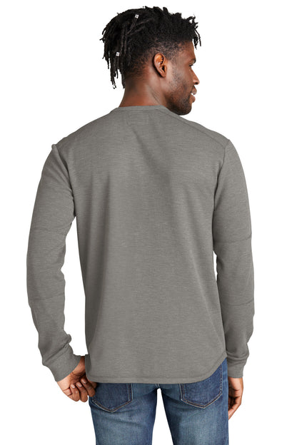 Custom Embroidered New Era Thermal Long Sleeve NEA140,Shadow Grey Heather